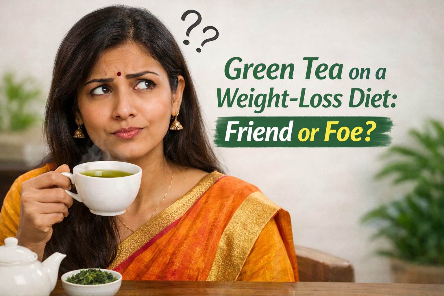 Green Tea on Weight Loss Diet : Friend or Foe?