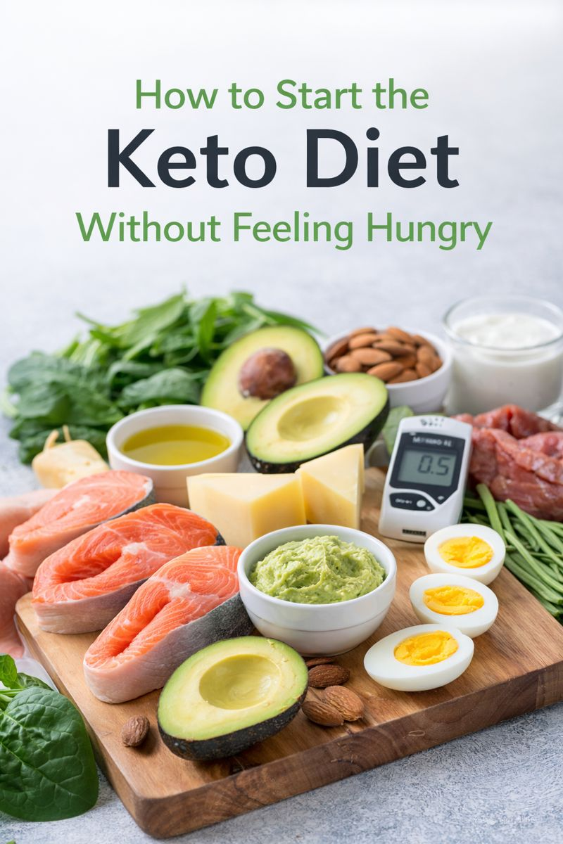 How to Start the Keto Diet Without Feeling Hungry
